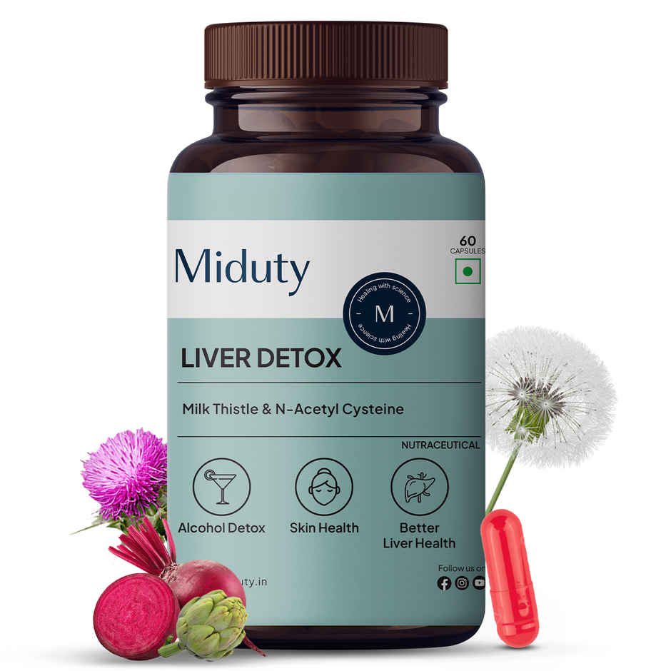 Miduty Liver Detox Milk Thislte & Nac