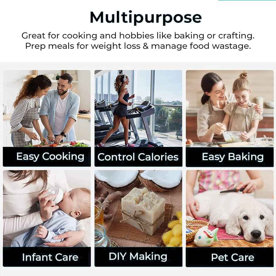 Themisto Th-Ws15 Electronic Digital Kitchen Weighing Scale |10 Kg|Back Light Lcd