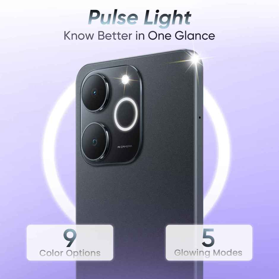 Realme C71 | 4 GB RAM | 64 GB Storage | 6.67 in Display | 4G | Obsidian Black