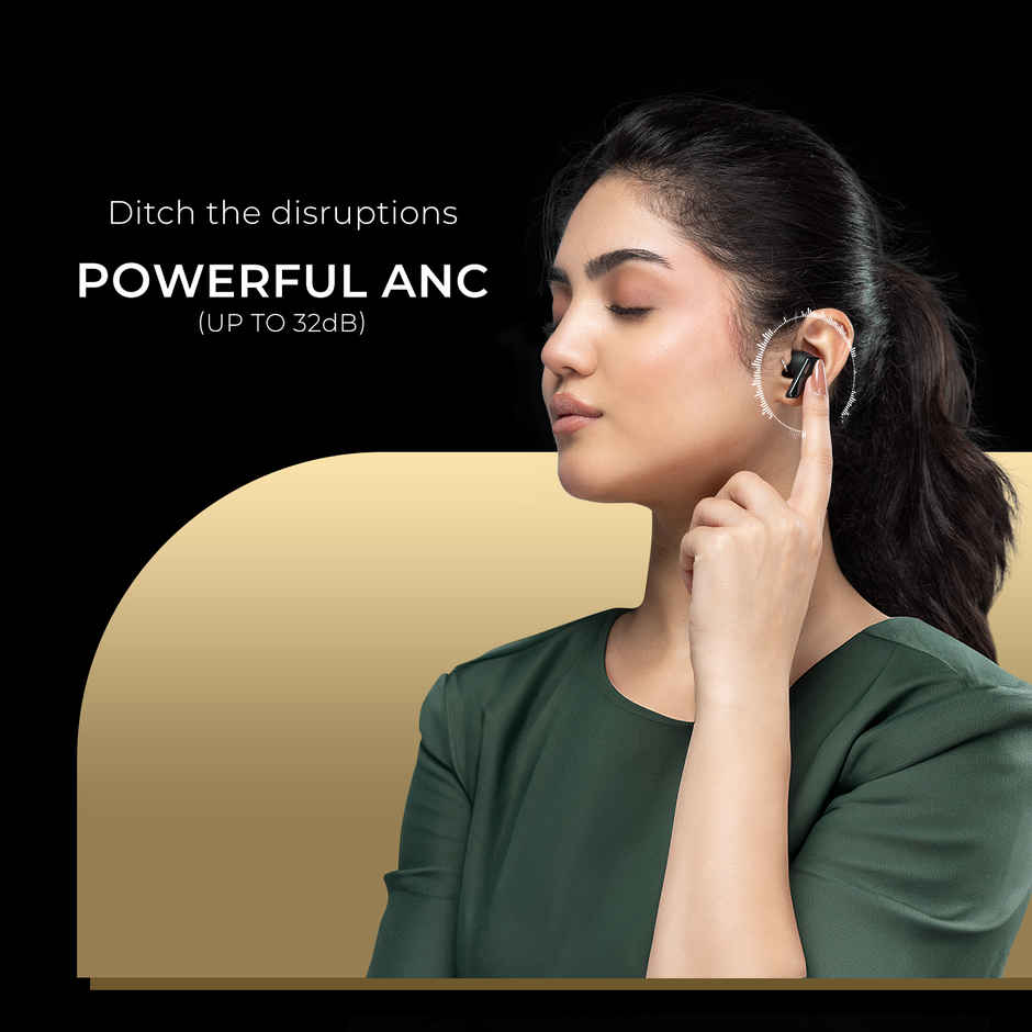Noise Buds N1 Pro 30dB ANC 60H Battery Dual Pairing Instacharge TWS Earbuds | Chrome Beige