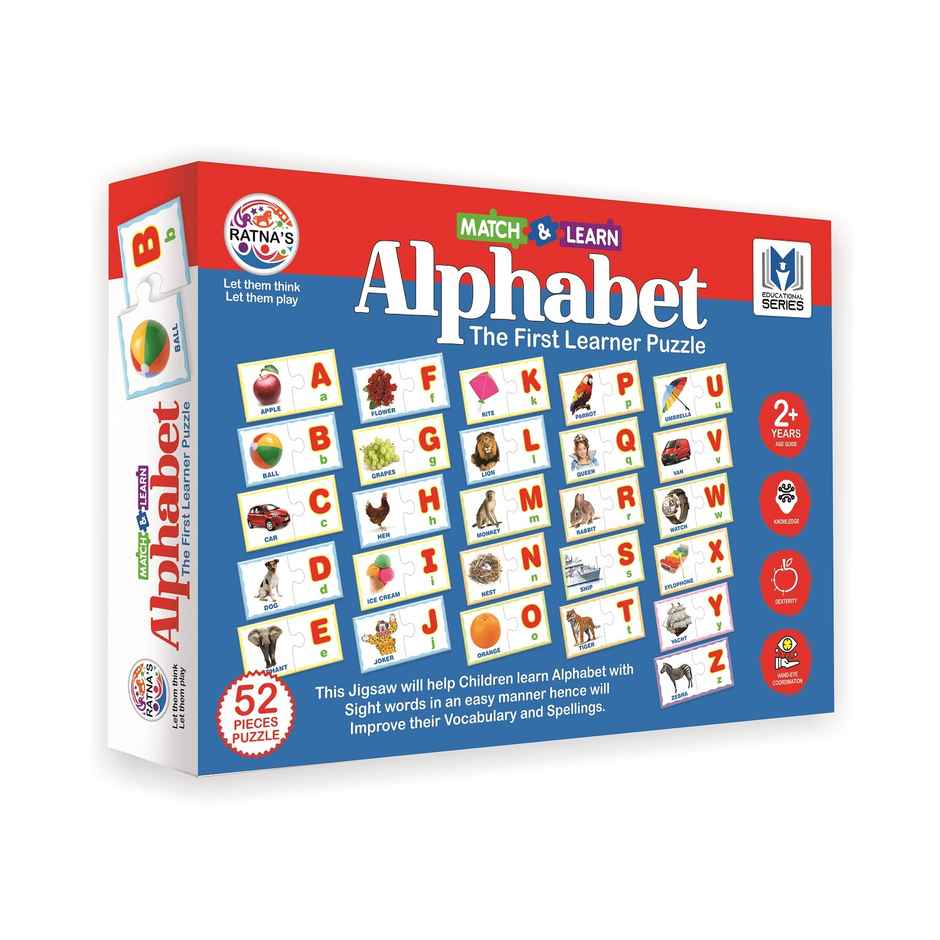 Ratna's Match & Learn Alphabet Jigsaw