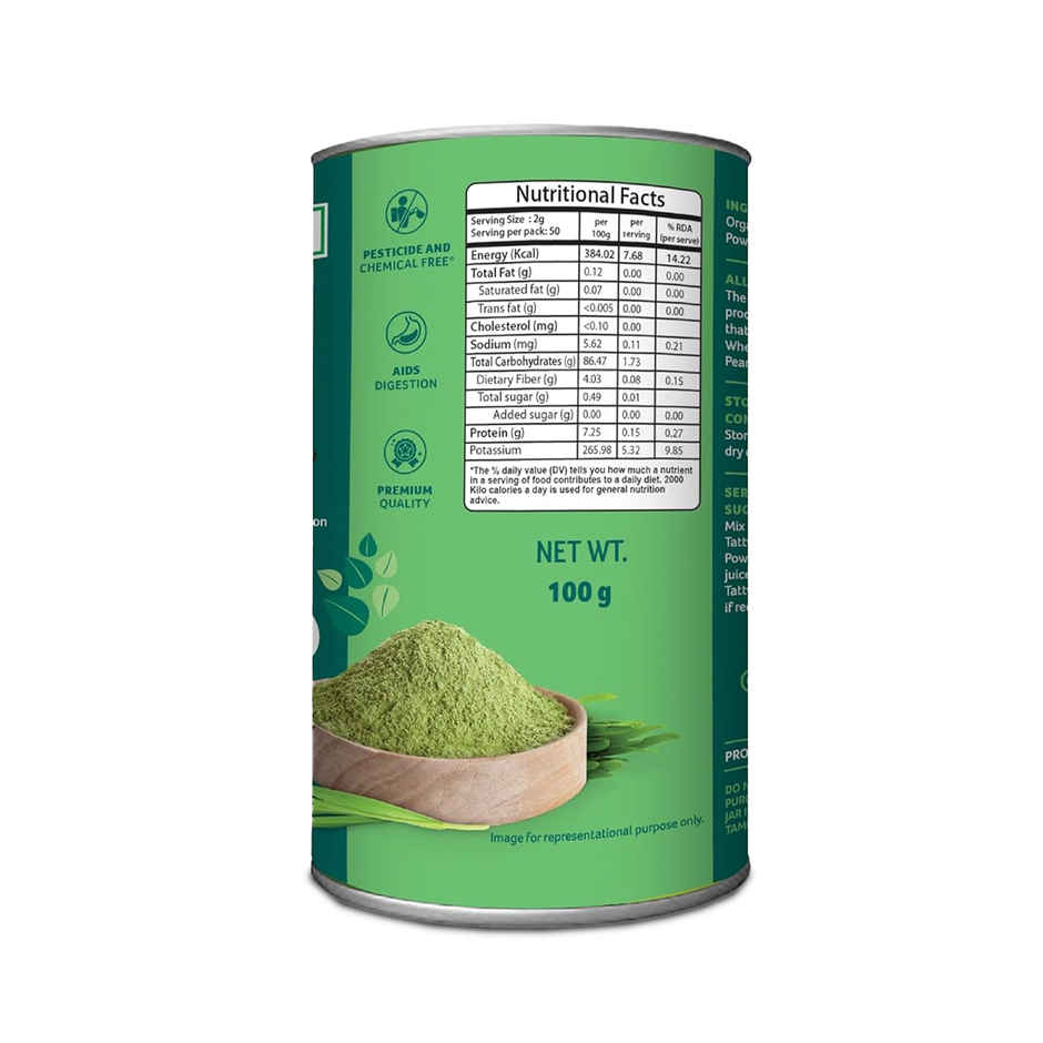 Organic Tattva Wheat Grass Powder