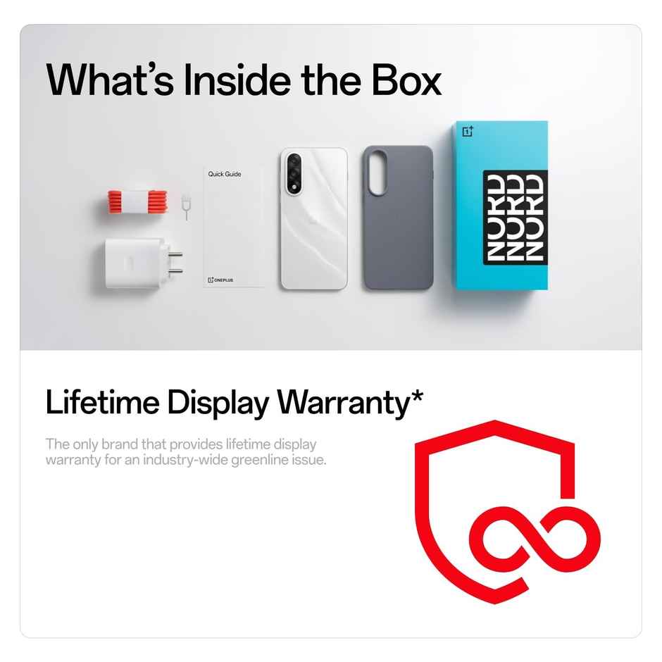 OnePlus Nord 5 5G Dry Ice 256 GB 8 GB RAM