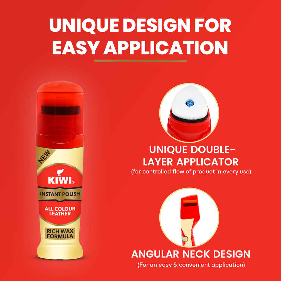 Kiwi Neutral Instant Liquid Shoe Polish