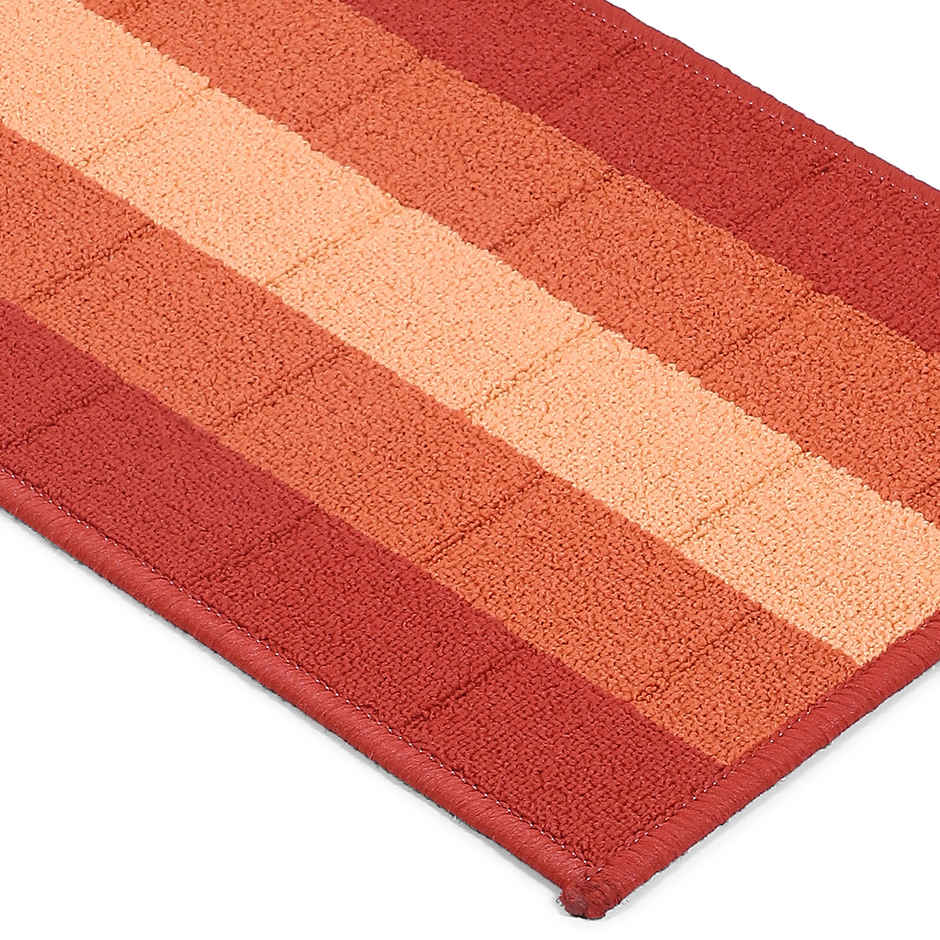 Status Iris Anti- Skid Floor Mat | 38 x 58 cm | Orange