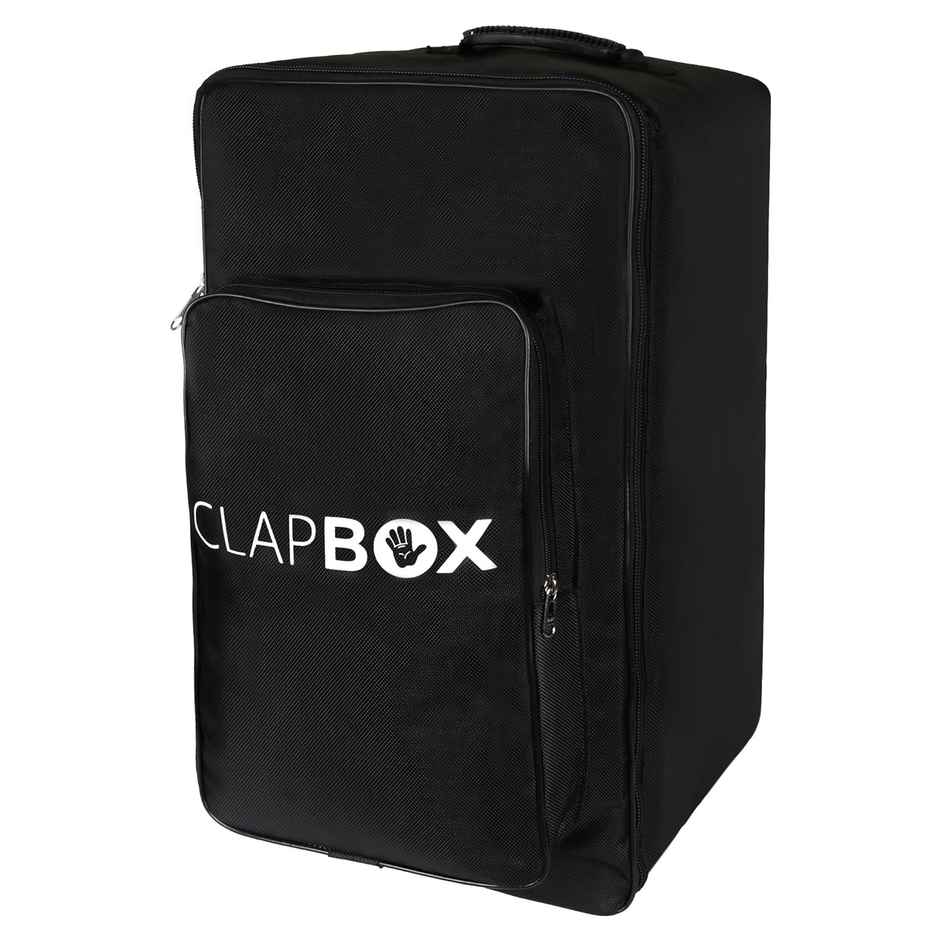 Clapbox Cajon Bag With Carry Handle, Shoulder Straps - Universal Size, Single Pocket (Black)