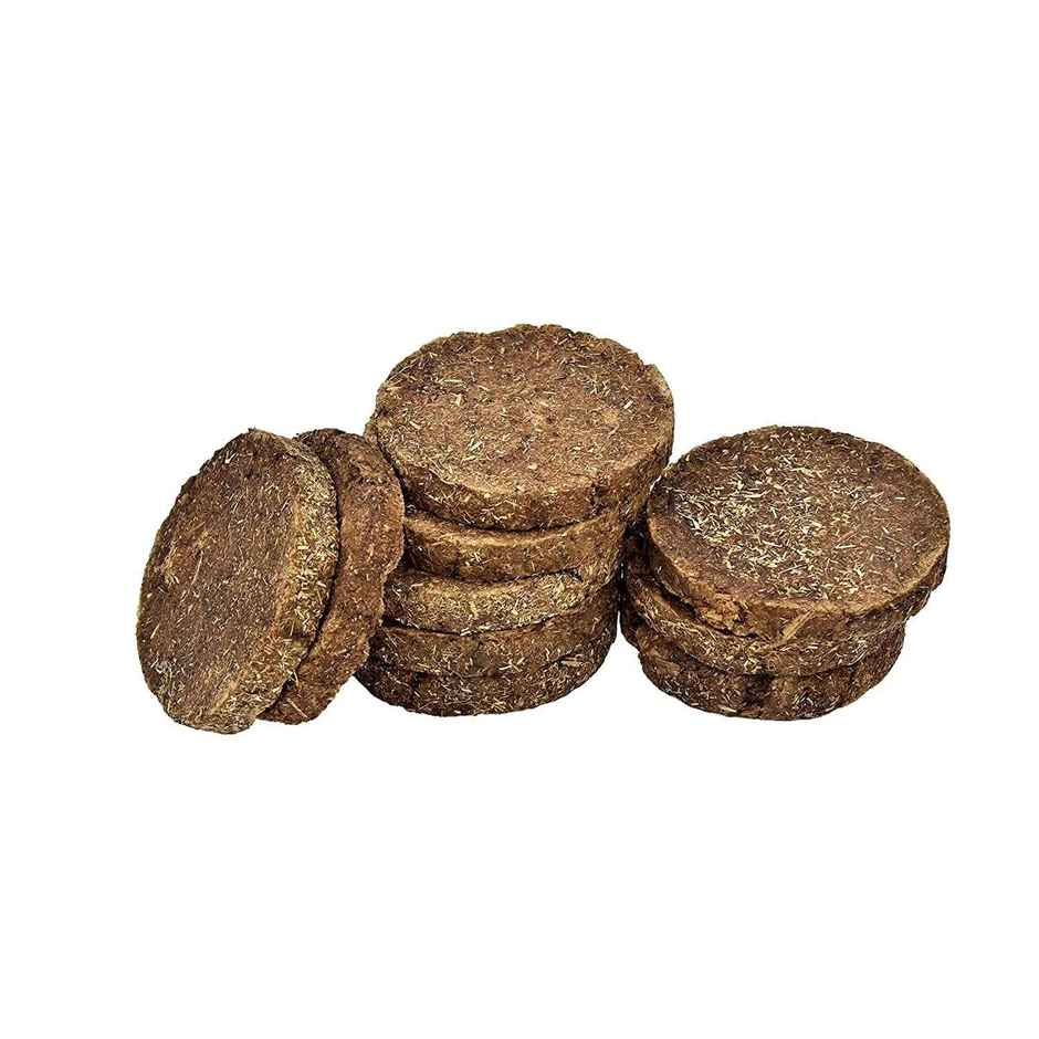 Divine Vibes Cow Dung Cake | Pack Of 9