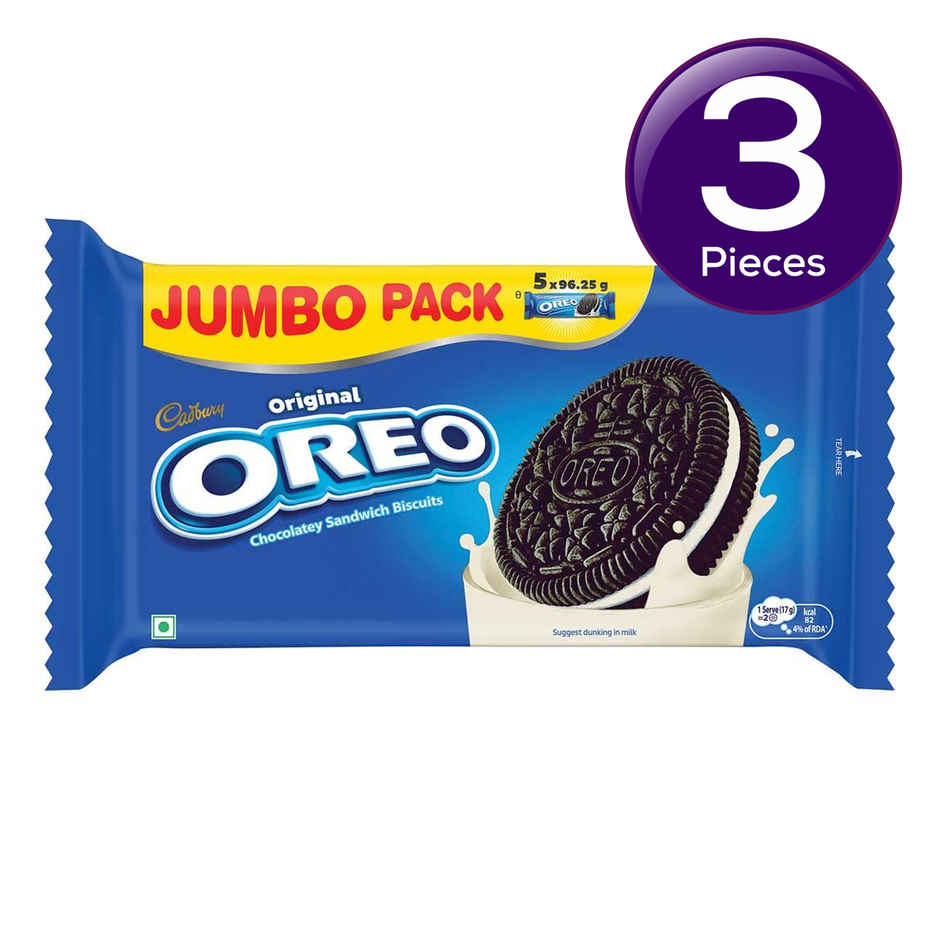 Oreo Pokemon Vanilla Cream Sandwich Biscuits | Artificial Colour-free Combo