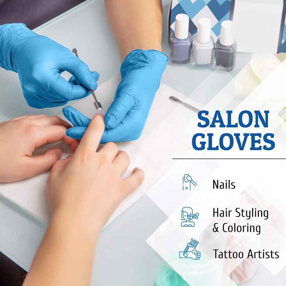 Tempware Latex Gloves Pack Of 10 - Assorted