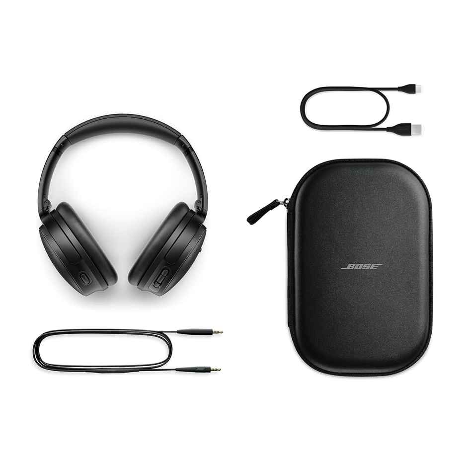 Bose New Quietcomfort Wireless Noise Cancelling Headphones, Bluetooth Over Ear Headphones - Black