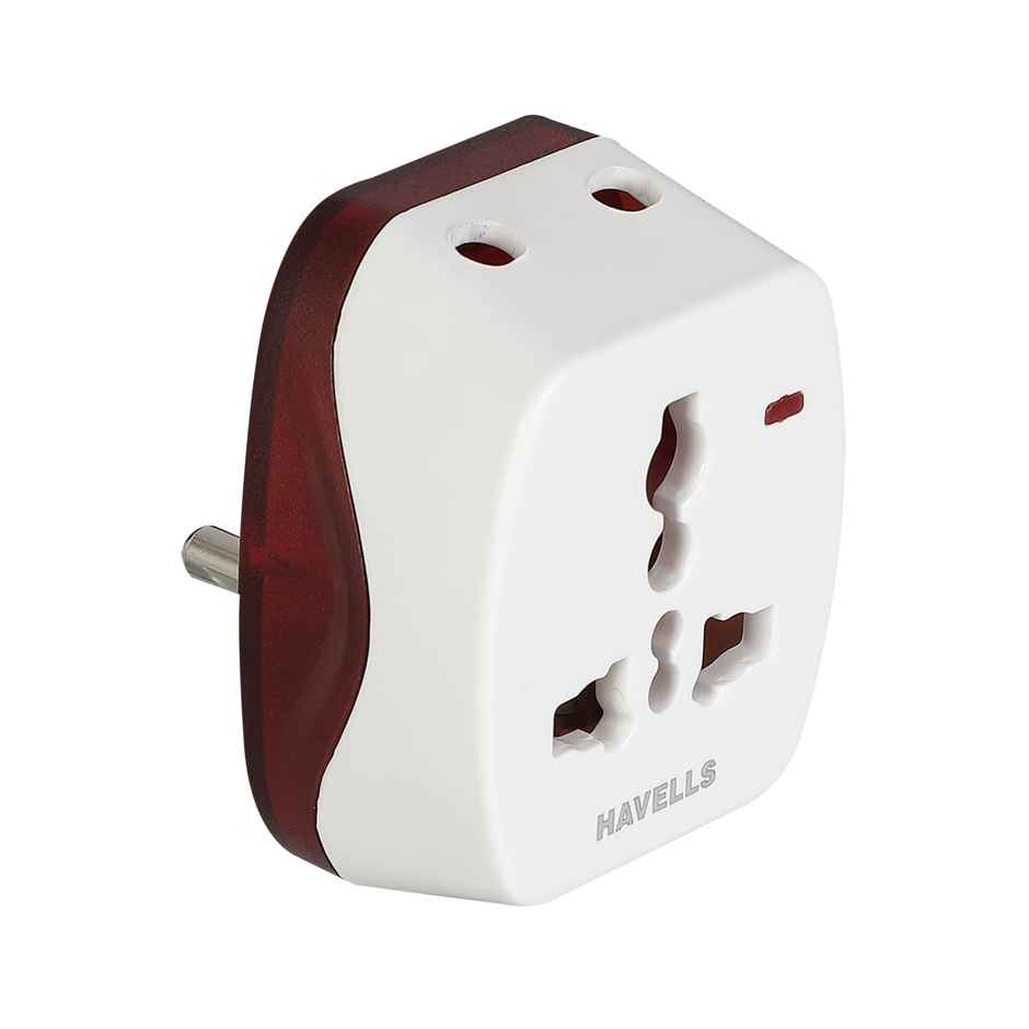 Havells 6A 2 Pin Univ Adaptor (Ind)