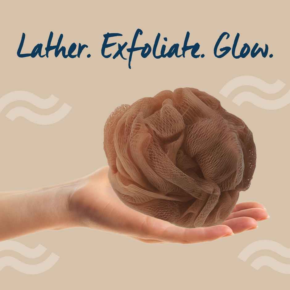 GUBB Lux Sponge Round Loofah - Pebble