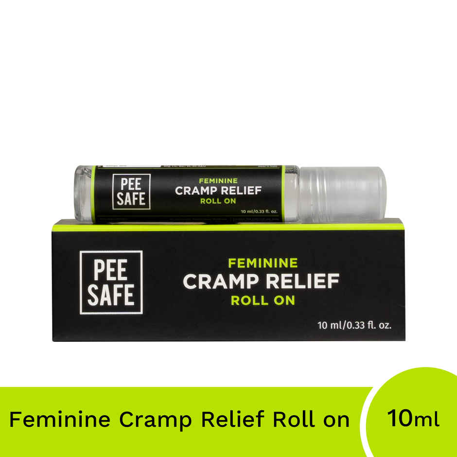 Pee Safe Pain Relief Roll On | Instant Relief from Cramps & Muscular Pain