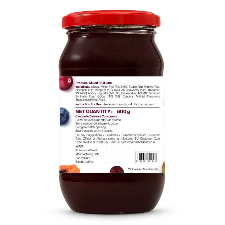 Golden Crown Mixed Fruit Jam In Jar