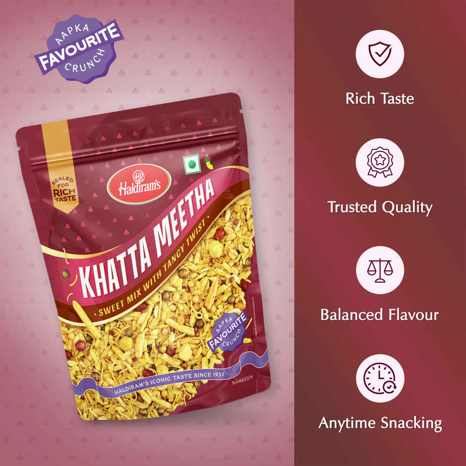 Haldiram's Khatta Meetha | Savory Snack