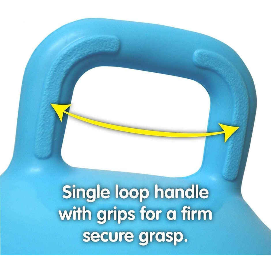 Storio 56 cm Sit and Bounce Hop Ball | Rubber Jumping Ball for Kids