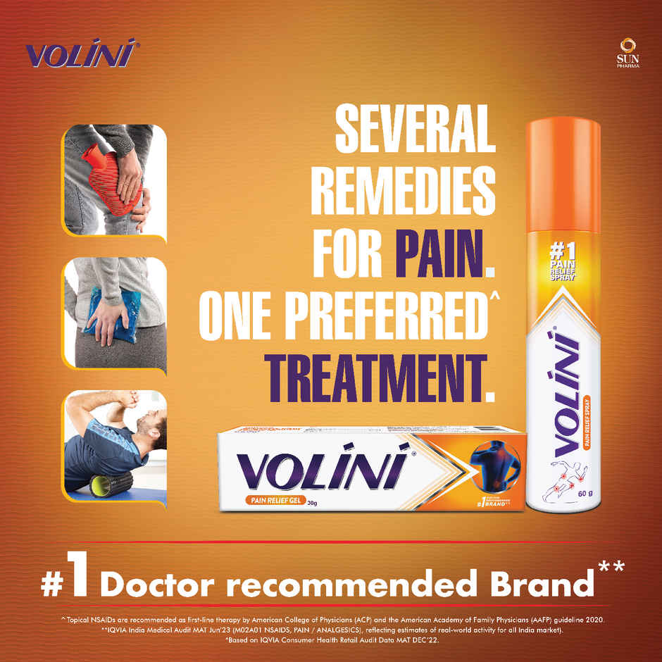 Volini Pain Relief Gel