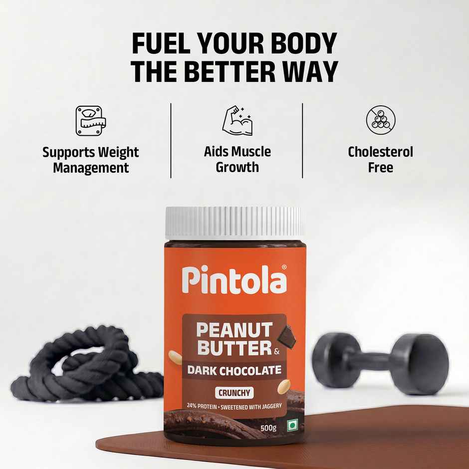 Pintola Dark Chocolate Crunchy Peanut Butter