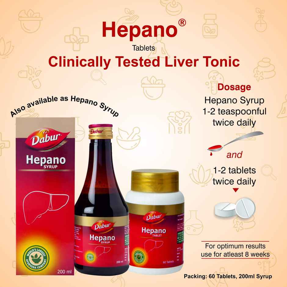 Dabur Hepano Syrup 200mL