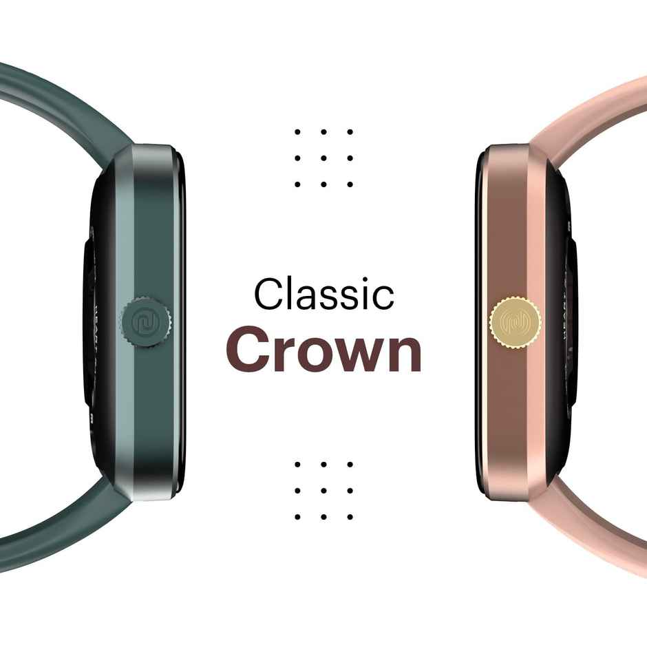 Noise Colorfit Pulse Grand Smartwatch | 1.69" Display | Blood Oxygen Monitor - Jet Black