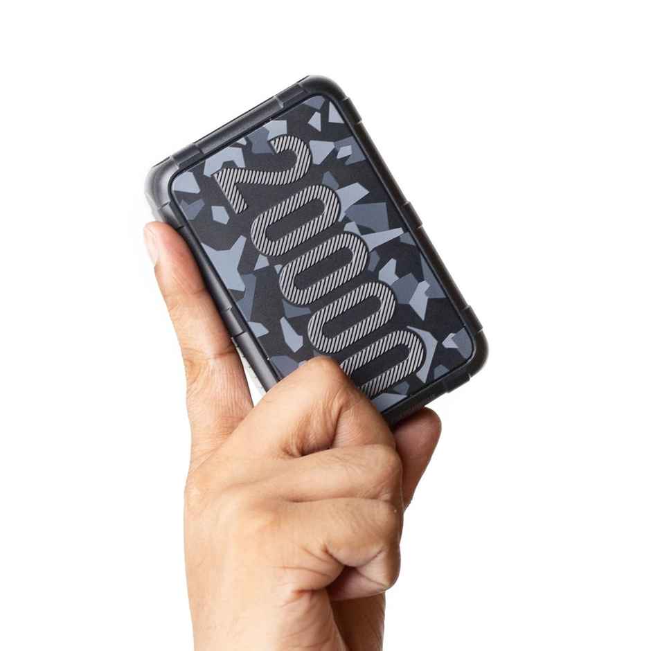 Ambrane 20000 mAh Rugged, Slim Powerbank, 22.5w Fast Charging Iphone, Android (Force 20k) Blue