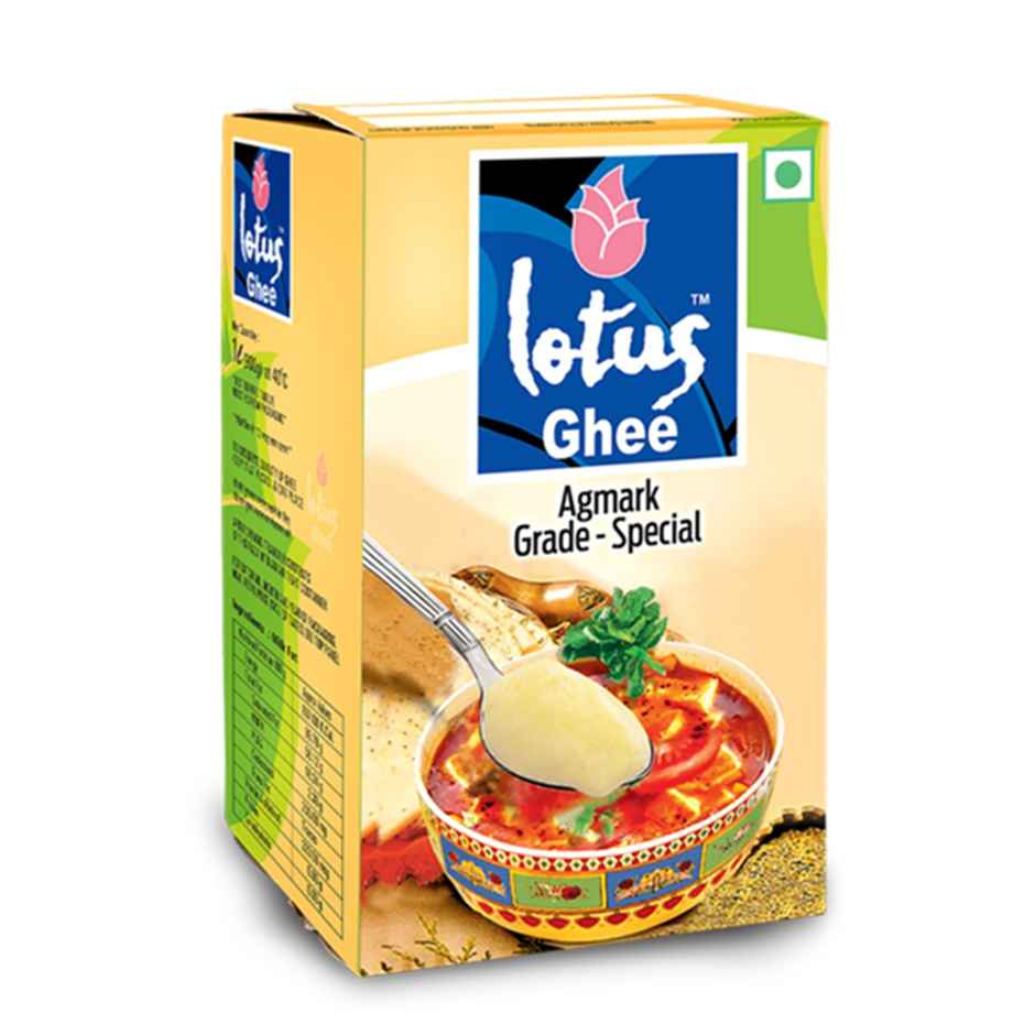 Lotus Ghee Ceka | Desi Ghee | Agmark Grade Special | Rich Aroma