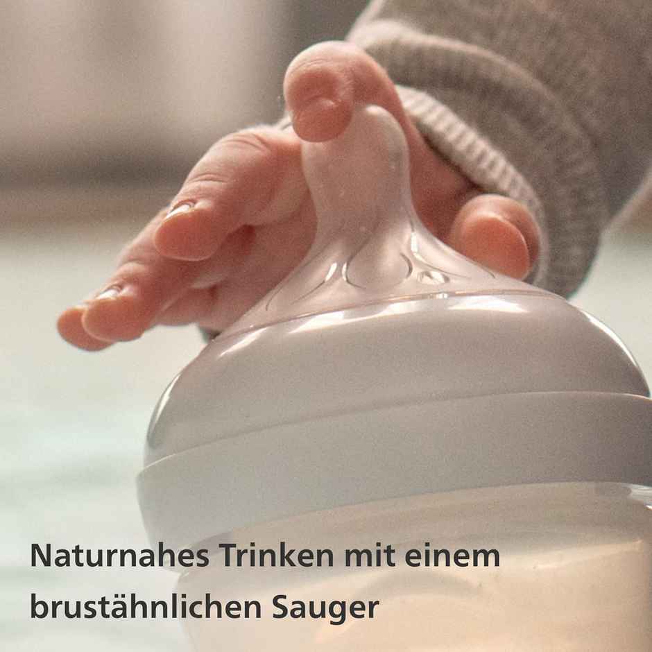 Philips Avent Natural Response Baby Feeding Bottle | 1m+| 260ml| Pack of 1 | SCY903/01