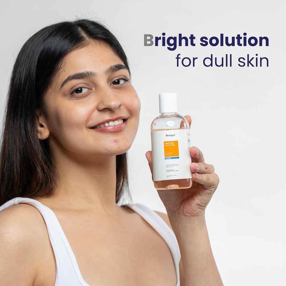Re'Equil Fruit Aha Face Wash For Hyperpigmentation & Skin Brightening