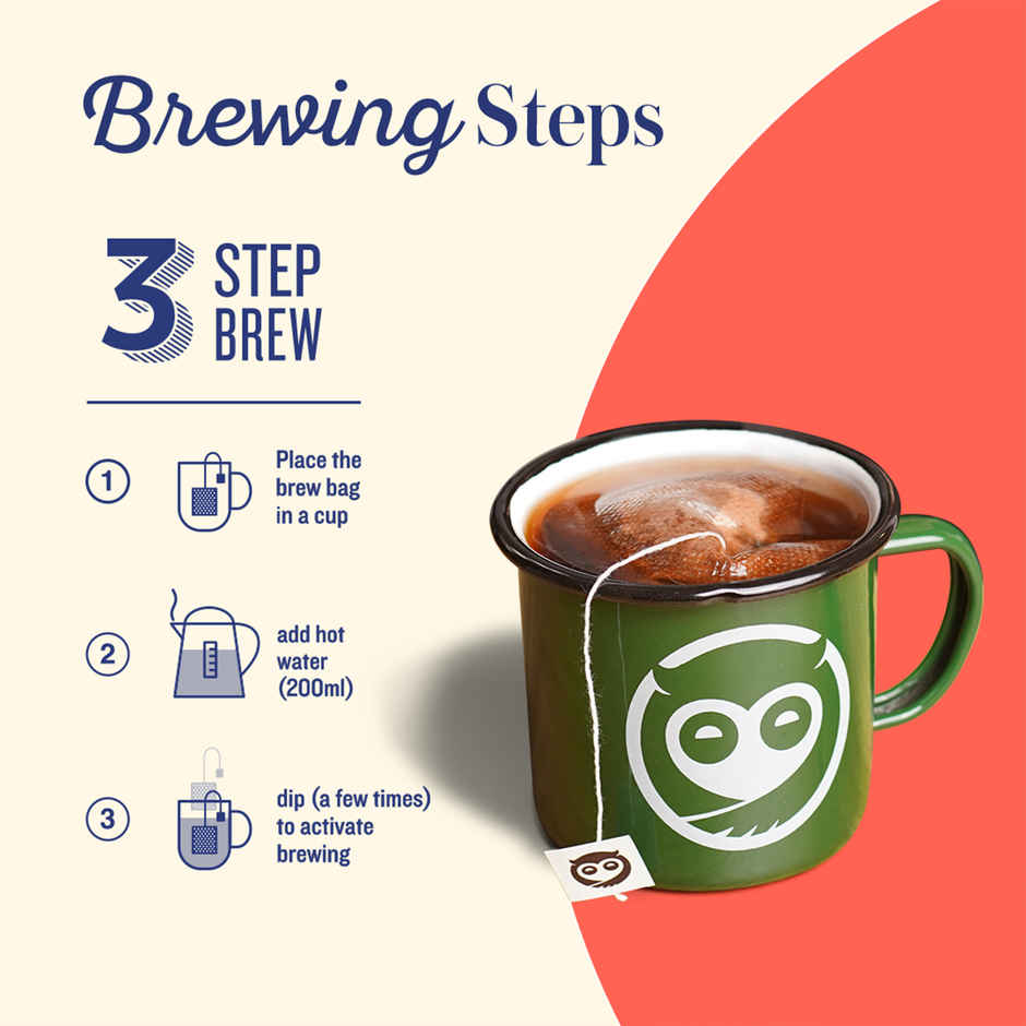 Sleepy Owl Assorted Hot Brew Coffee Bags