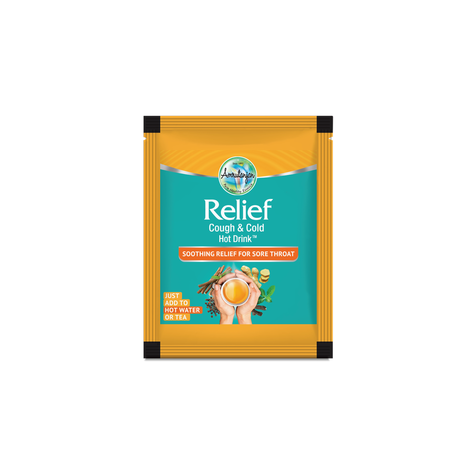 Amrutanjan Relief Cough & Cold Hot Drink