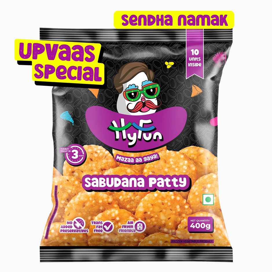 HyFun Sabudana Tikki, Fast Friendly | Frozen