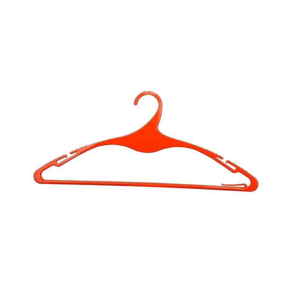 Happy To Hang Swan 6 Piece Polypropylene Hanger, Green And Red