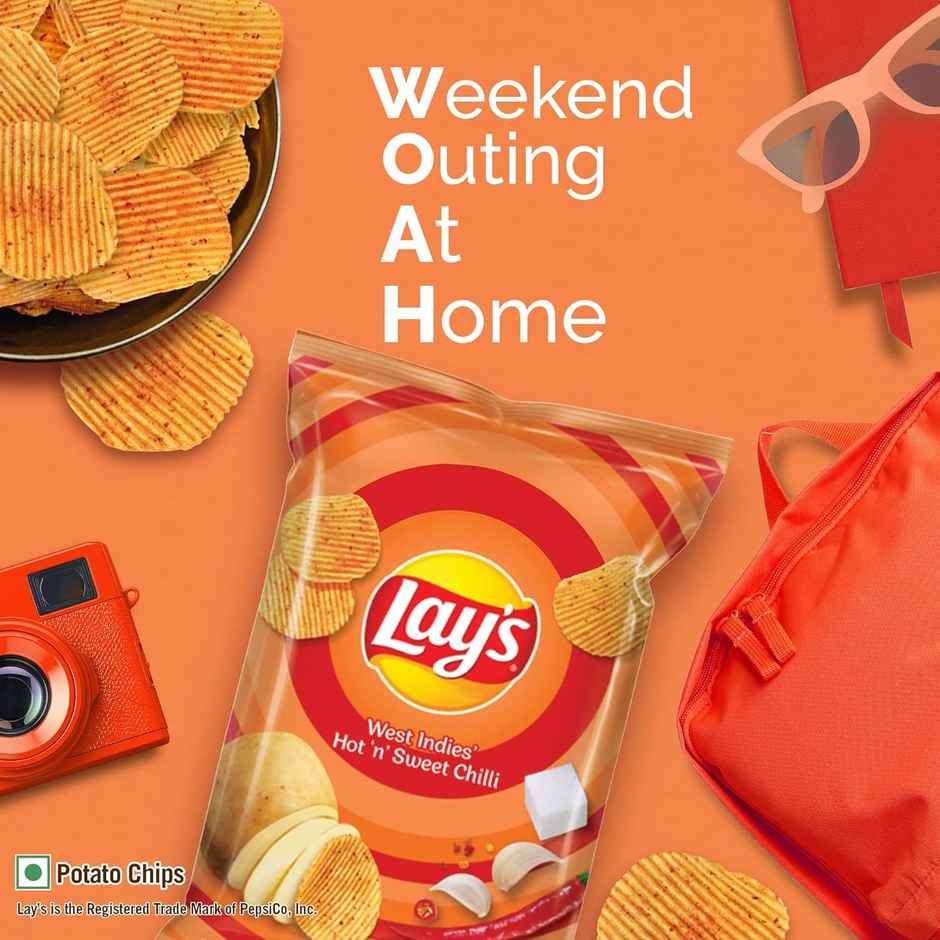 Lay's Hot n Sweet | Crunchy Potato Chips