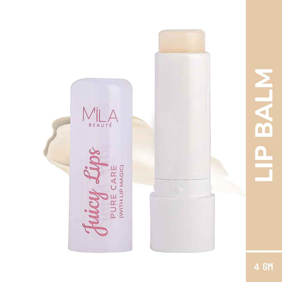 Mila Beaute Juicy Lip Balm Pure Care Upto 12 Hrs Moisturisation & Tint Spf15