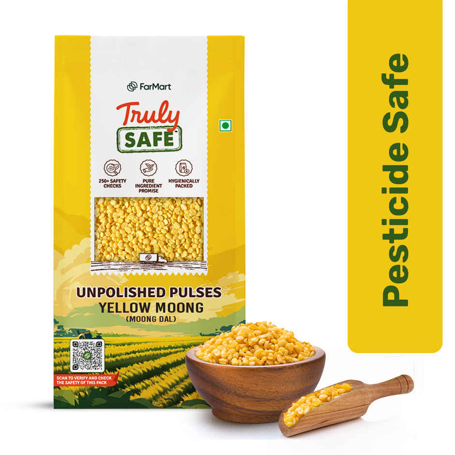 Truly Safe Yellow Moong | Unpolished Dal