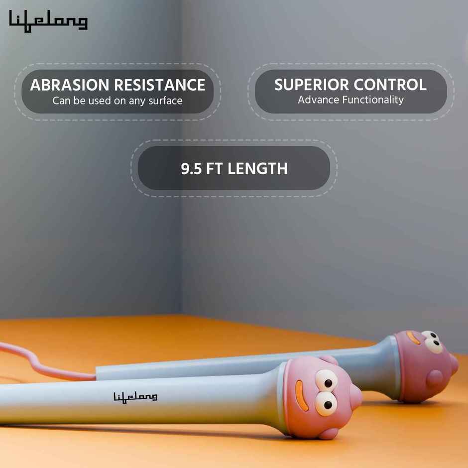 Lifelong Skipping Rope 290cm for Workout | Blue