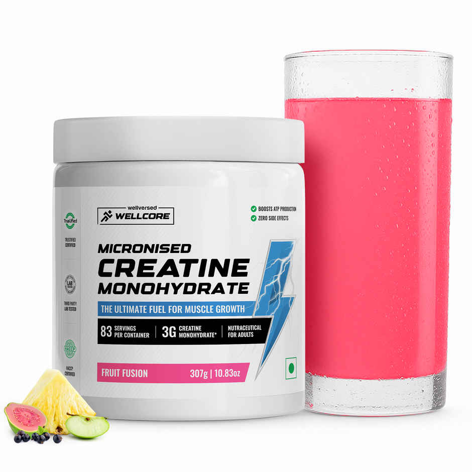 Wellcore Micronised Fruit Fusion Creatine Monohydrate | 83 servings