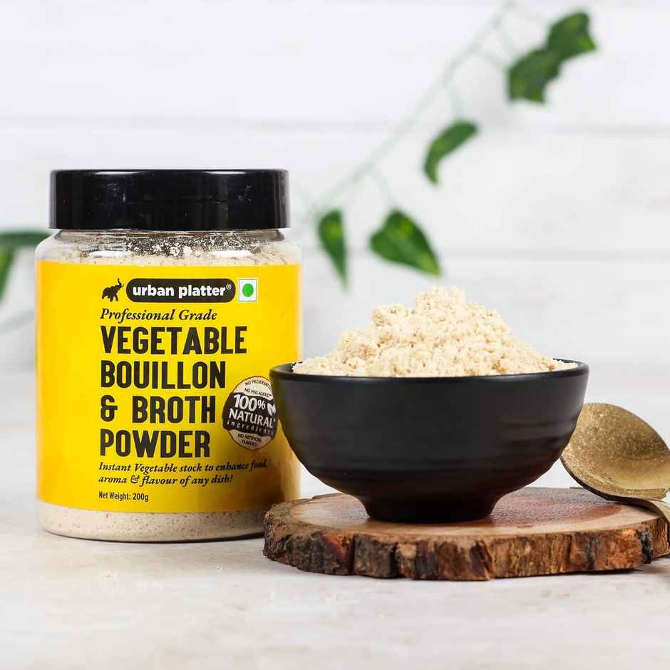Urban Platter Vegetable Bouillon And Broth Powder, 200G