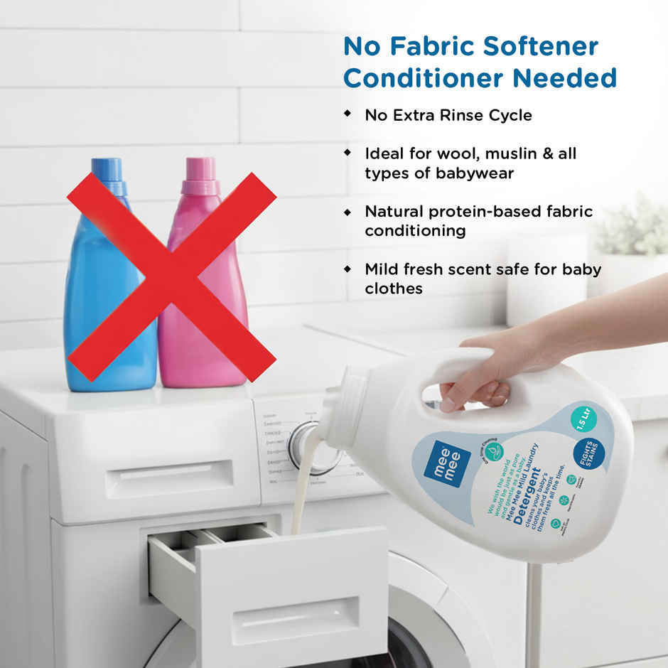 Mee Mee Anti-Bacterial Baby Laundry Detergent - One Drop Cleaning