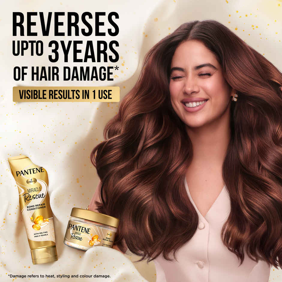Pantene Bond Repair Mask, with 10000 ProV Pearls | Visible Repair in One Use