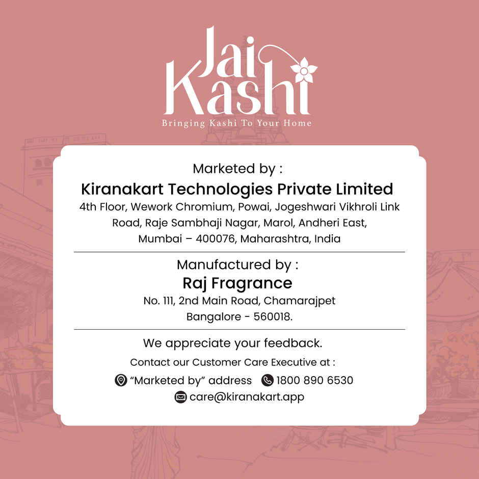 Jai Kashi Rose Premium Incense Stick