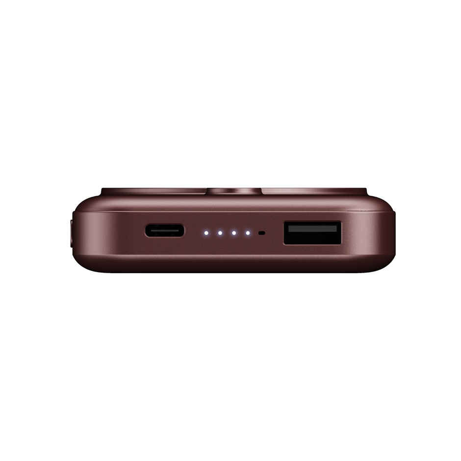 boat EnergyShroom PB331 MagnaCharge Wireless Powerbank | Wine Red