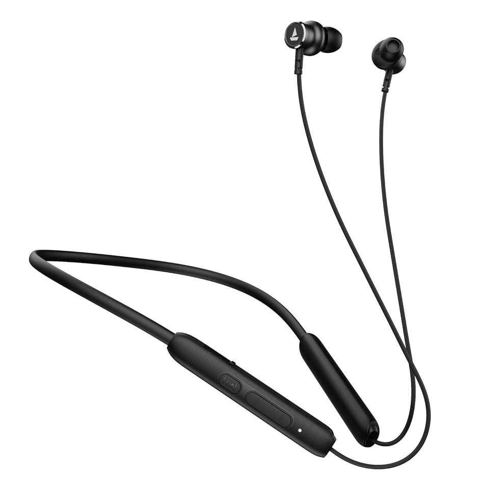 boAt Rockerz 195v2 Pro BT Neckband w/ 30H Playtime, ENx Technology & ASAP Charge (Active Black)