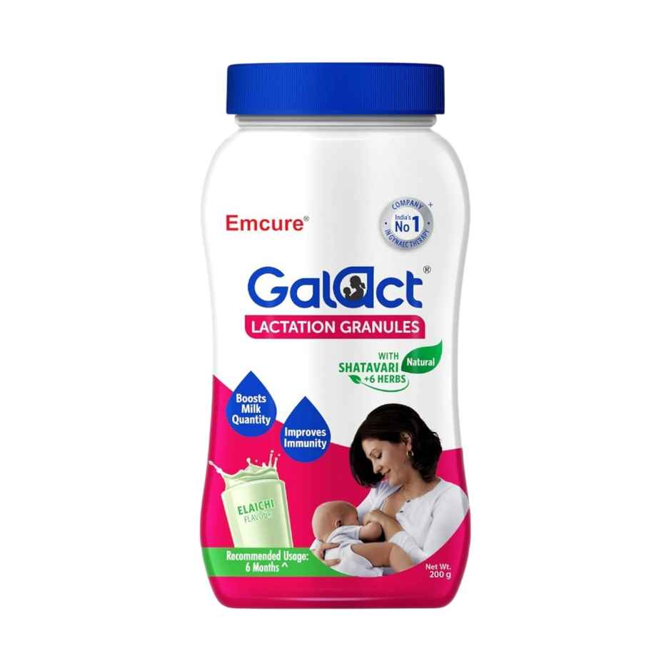 Galact Granules | Lactation Supplement with Shatavari | Elaichi Flavour