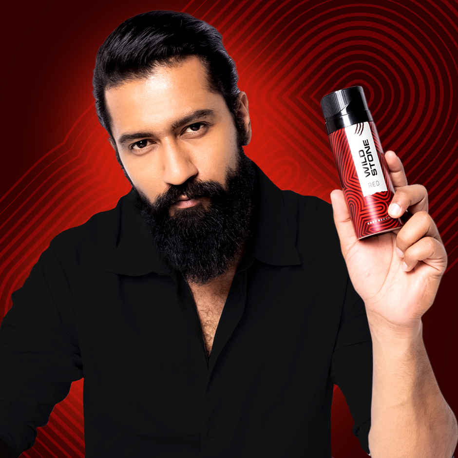 Wild Stone Men's Red Long Lasting Body Deodorant