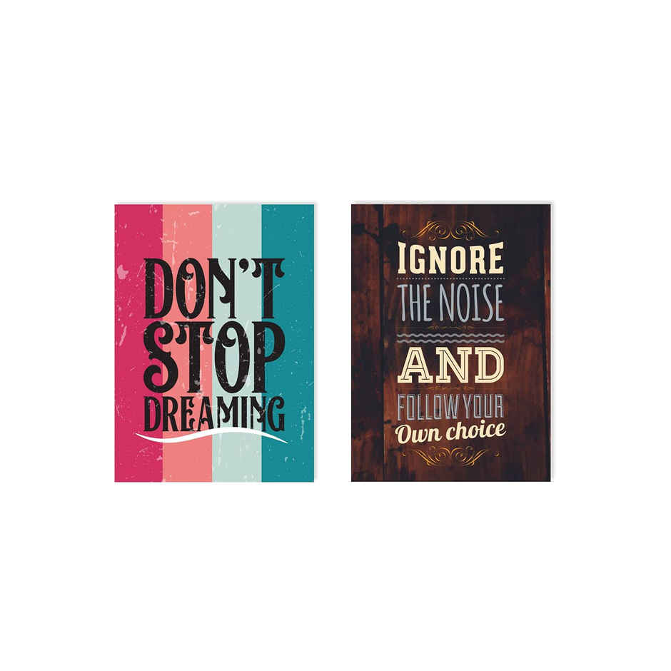 Paper Plane Design Wall Posters For Office Decor | Set of 10 | Size | 12 Inch x 18 Inch | D7