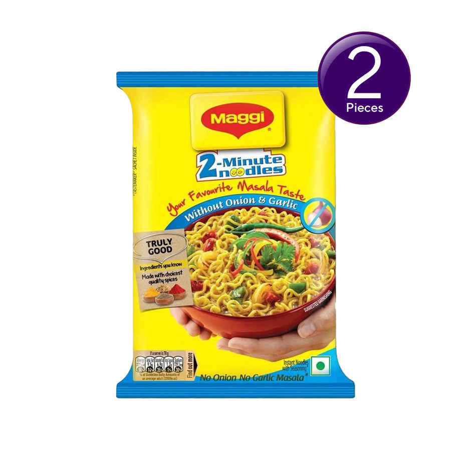 Maggi Masala Noodles No Onion No Garlic Combo