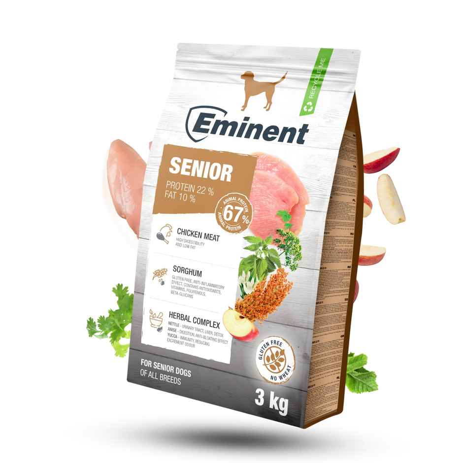 Eminent High Nutrition Dry Food For All Senior Dogs
