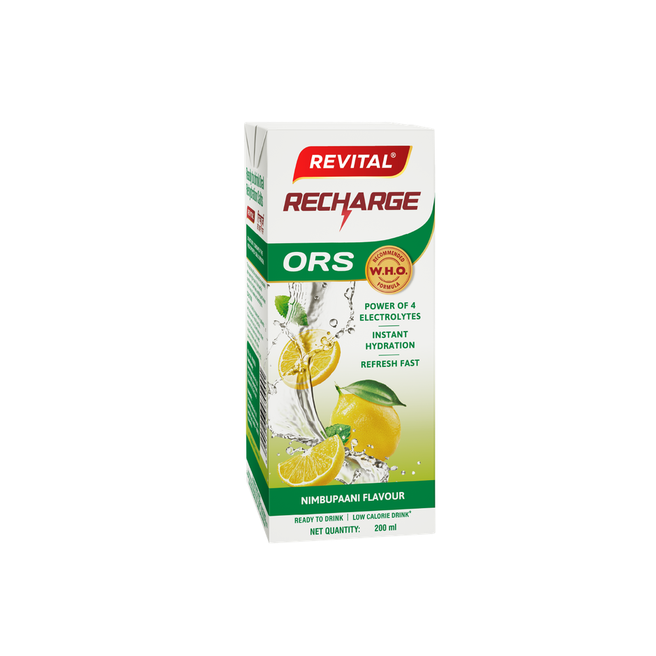 Revital Recharge ORS - Nimbu Pani Flavour Combo