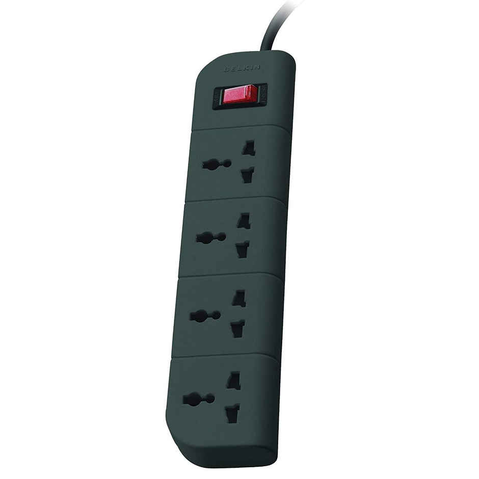 Belkin 4-Outlet Surge Port | 1.5 m Cord | Grey